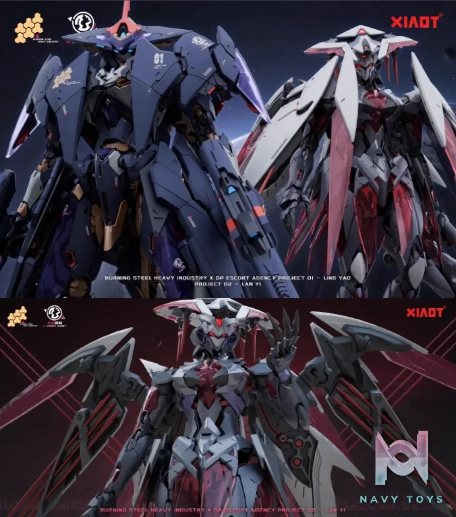 Burning Steel Heavy Industry X XIAOT – Lan Yi Mecha Assembly (Licensed)