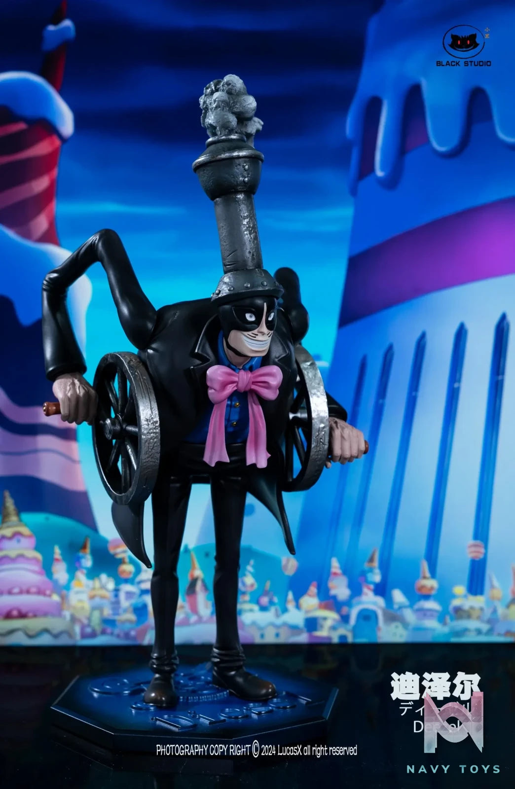 One Piece Big Mom Pirates#19 Diesel – Black Studio | Navy Toys