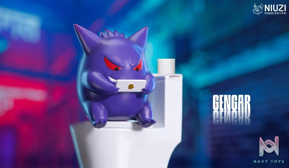 NIUZI Studio – Pokémon Toilet Gengar Ornament
