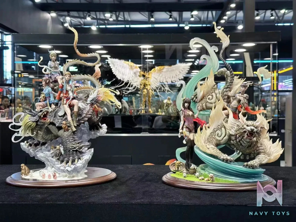 JinDouYun Studio & PKking Studio – Original The Four Symbols White Tiger (Licensed)