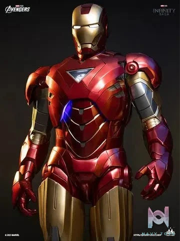 QUEEN Studio - Marvel Iron Man Mark VI 1/1 Statue (Licensed) resin statue Navy Toys anime figure