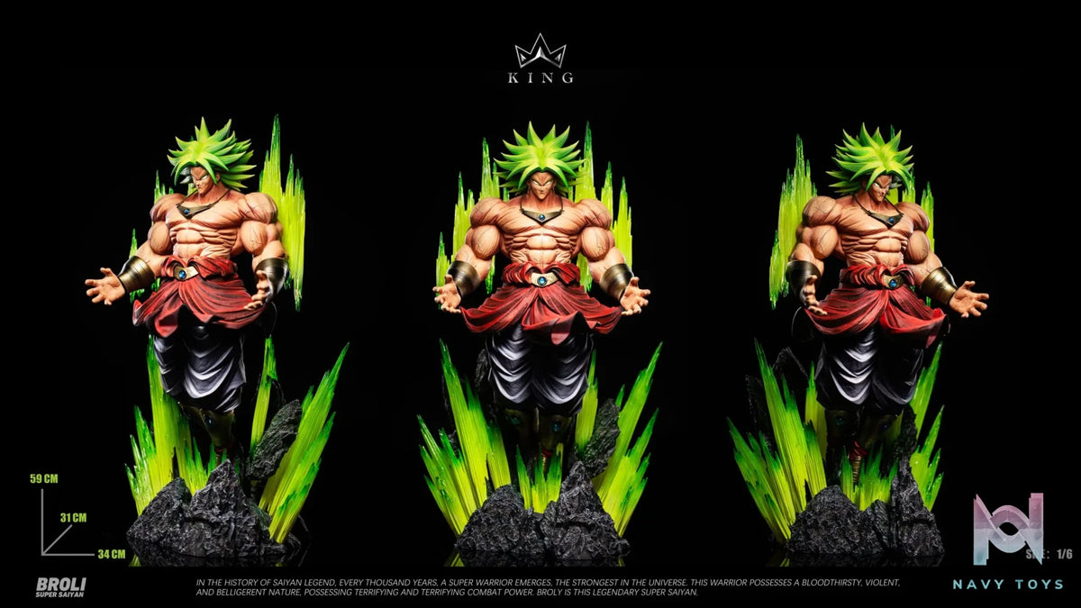 KING Studio – Dragon Ball Legendary Super Saiyan Broly