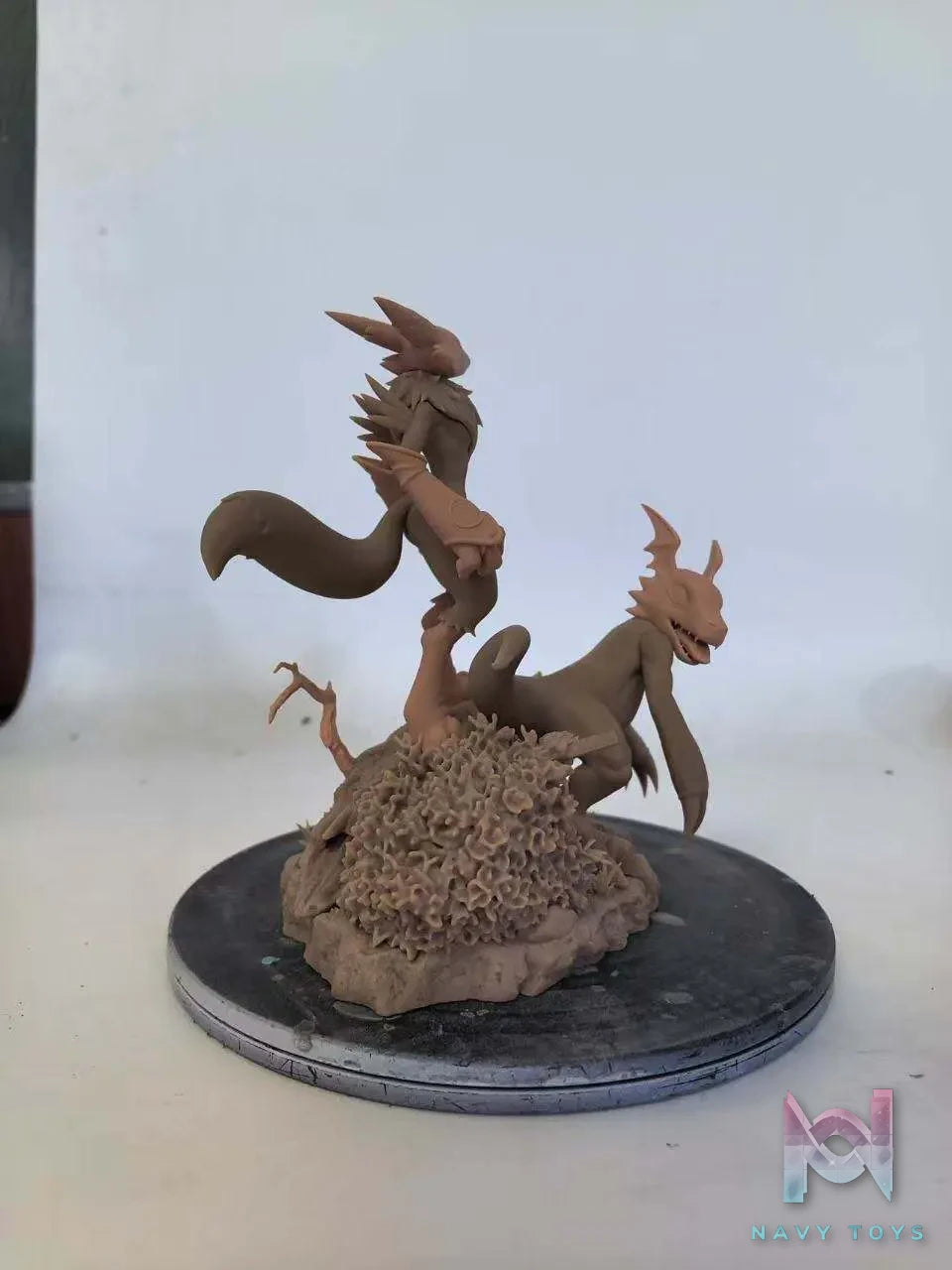 BN Studio X Slash Studio – Guilmon X Terriermon X Renamon Digimon
