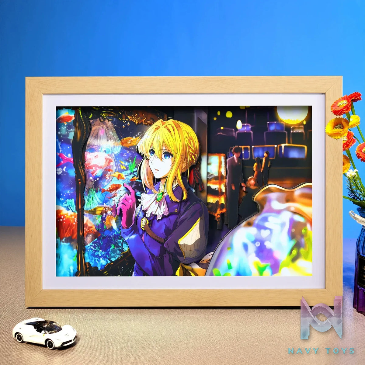 Yu Zhi Jiang Studio – Violet Evergarden 3D Decorative Painting Violet Evergarden