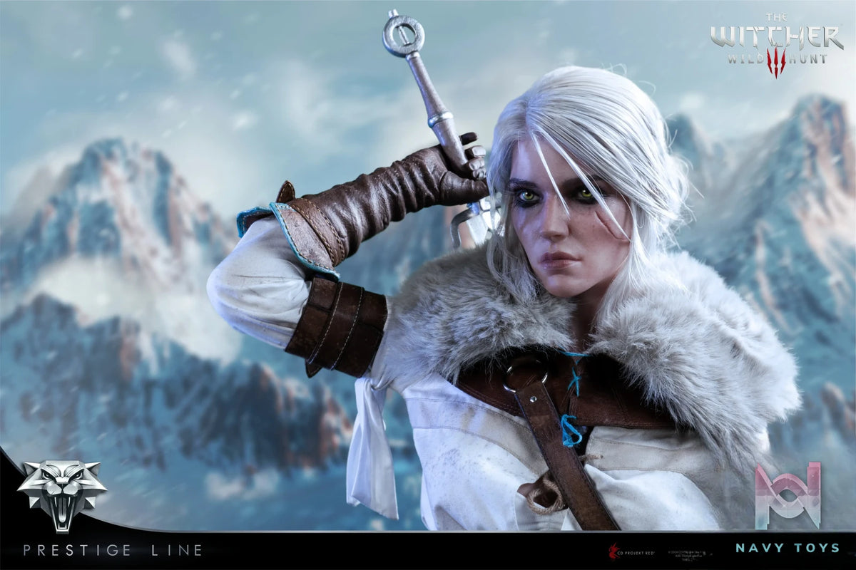 Pure Arts Studio – The Witcher 3 Wild Hunt Ciri of Cintra 1/2 Scale Statue (Licensed)