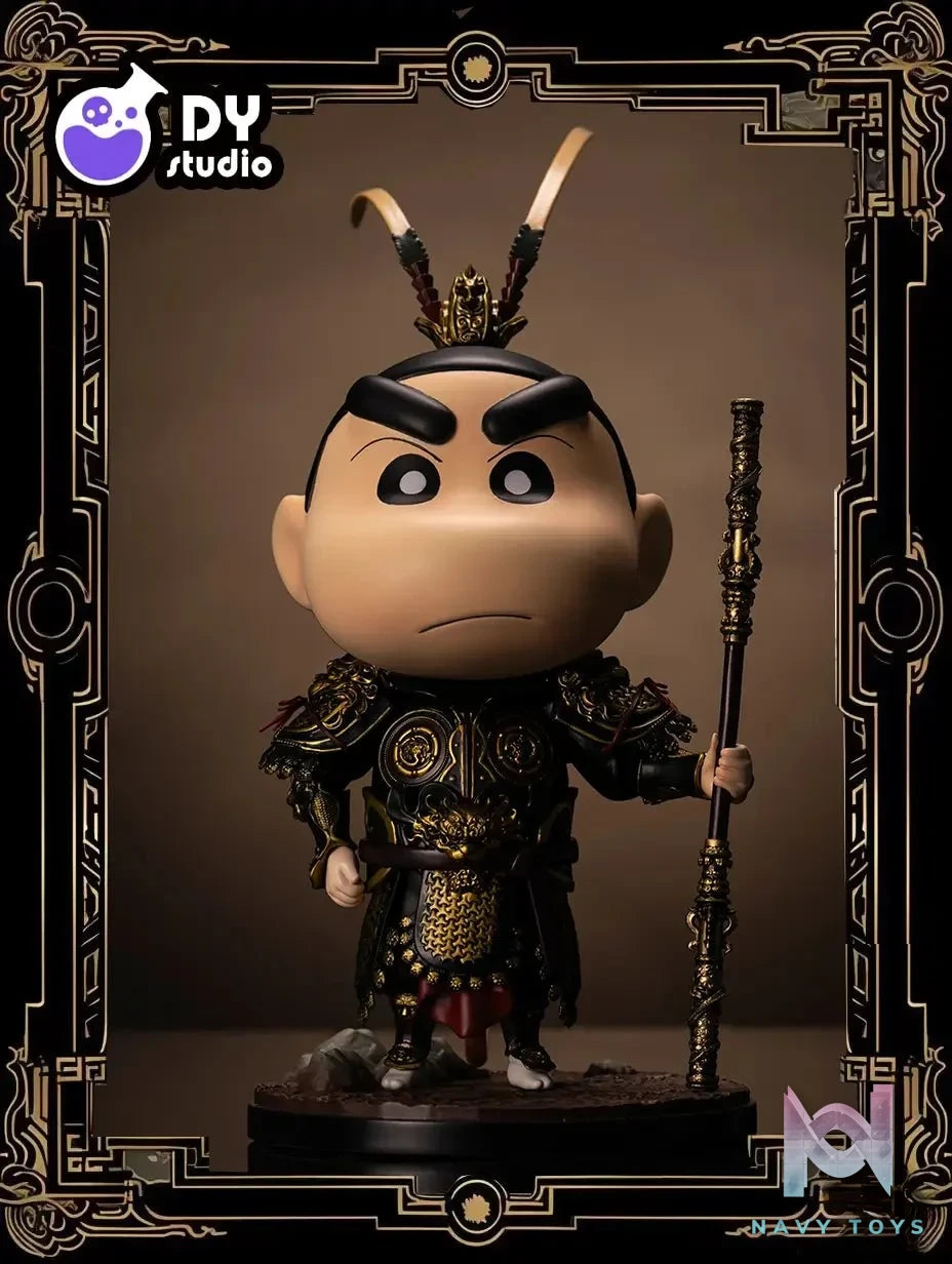 DY Studio - Crayon Shin - chan Black Goku Nohara Shinnosuke Bajie Buriburizaemon resin statue Navy Toys anime figure