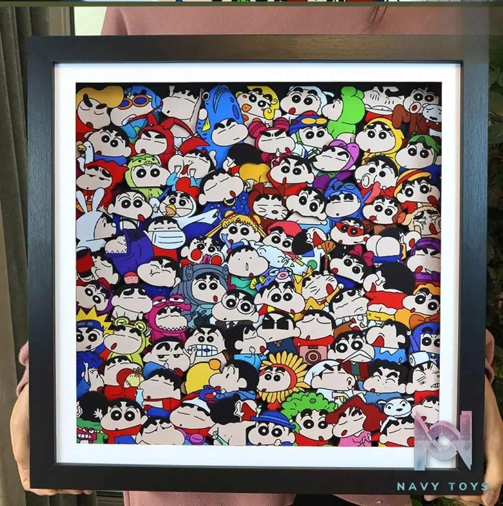 KALA HOME Studio – Crayon Shin-chan Cosplay Others 3D Decorative Painting Crayon Shin-chan