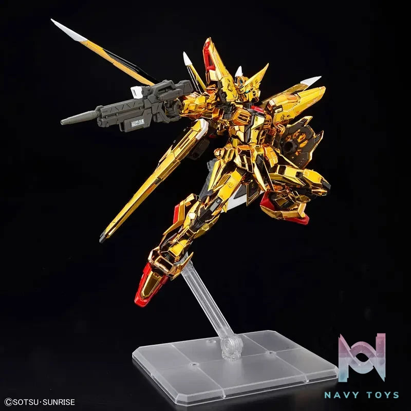 BANDAI SPIRITS – RG 1/144 Akatsuki Gundam (Oowashi Pack) Plastic Model (Licensed)