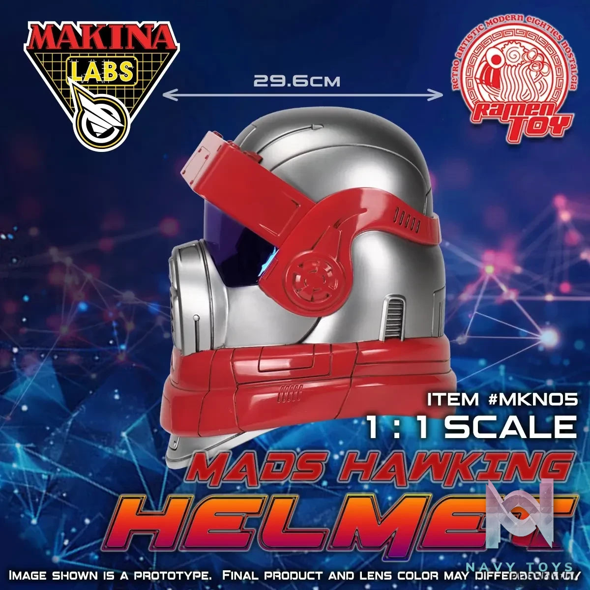 Ramen Toy – 1/1 MKNN05-MADS HAWKING HELMET MKNN05 (Licensed)