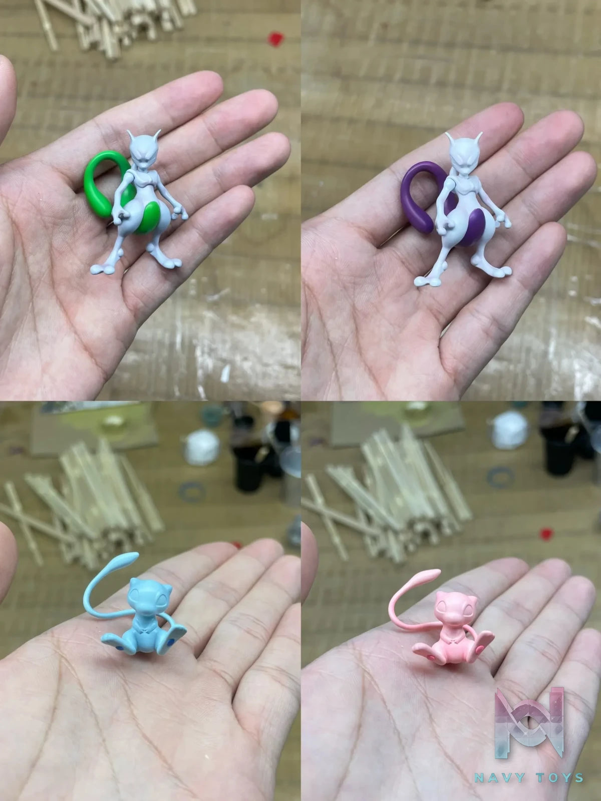 MC BOX Studio – Pokémon Mew & Mewtwo