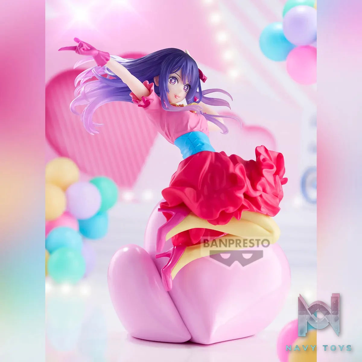 BANPRESTO – Oshi no Ko Hoshino Ai ESPRESTO-Poppin’ Heart (Licensed)