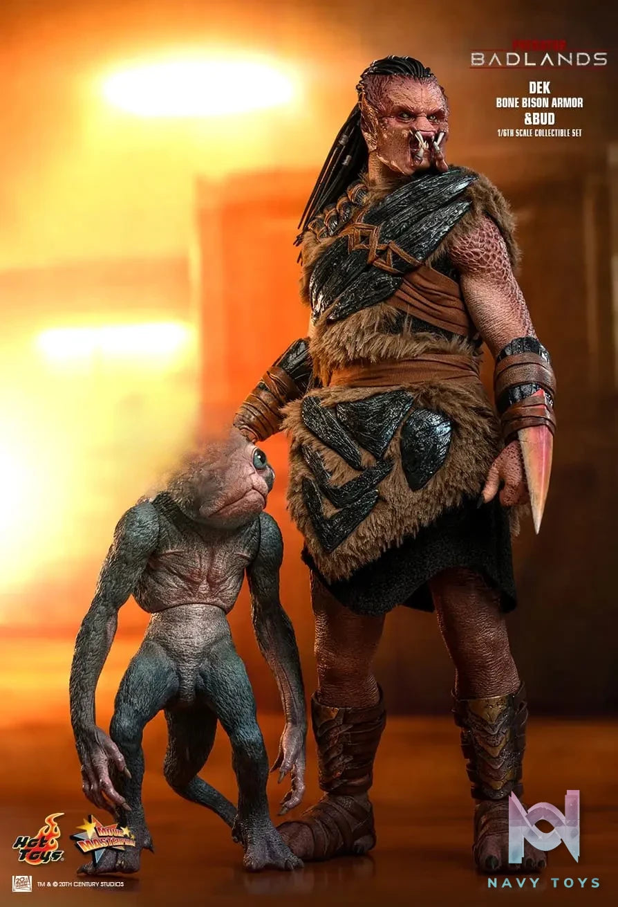 Hottoys – Badlands Dek (Bone Bison Armor) and Bud 1/6th scale Collectible Set MMS873 (Licensed)
