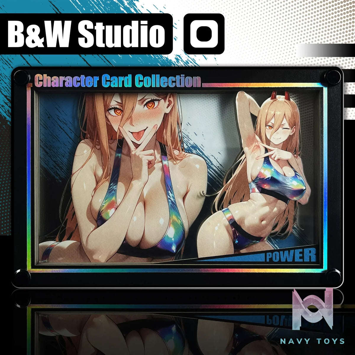 B&W Studio – Character Card Collection Desktop Decor Card #1 ***** Bikini ************