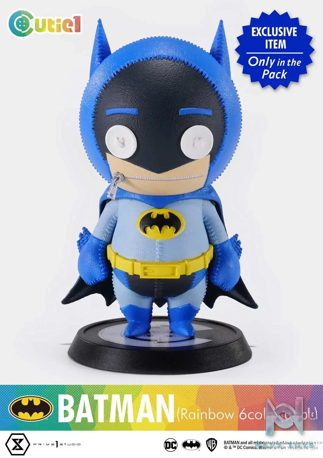 Prime 1 Studio – CUTIE1 DC Series Batman Rainbow Set CT1-20028 (Licensed)