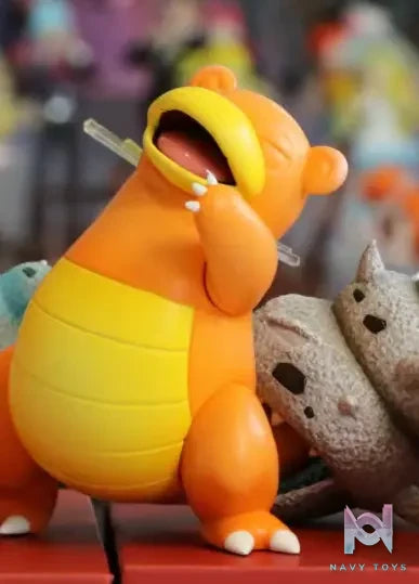 Yi Wu Yi Zhi Qian Bi Studio – Slowpoke X Shellder X Slowbro Pokémon