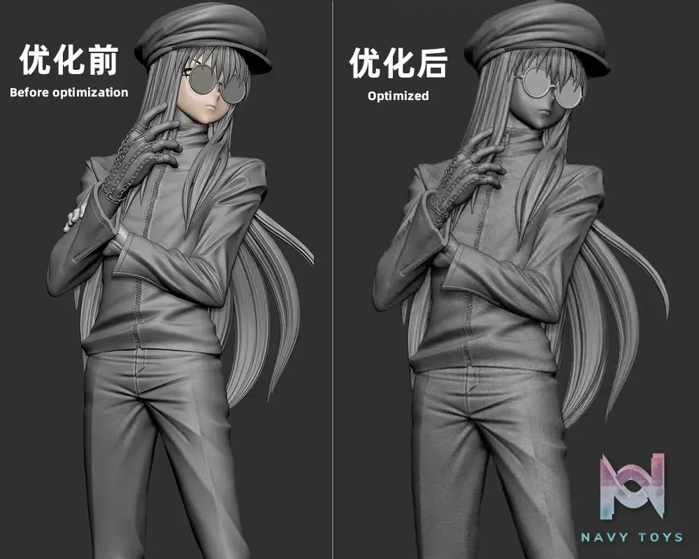 Xin Lou Studio – ******** Long Hair and Sunglasses Version ***************