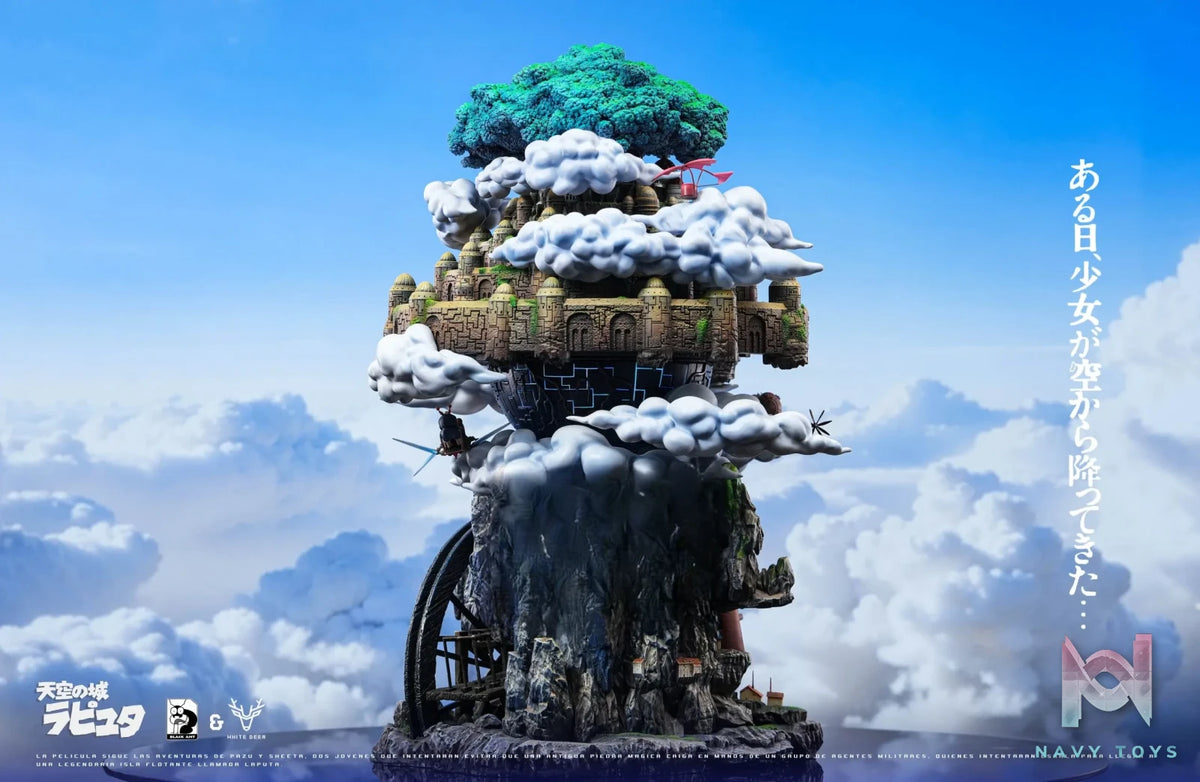 White Deer Studio X Black Ant Studio – Pazu X Sheeta Castle in the Sky