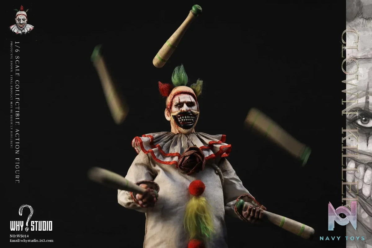 WHY STUDIO – American Horror Story Clown 1/6 NO:WS014 Action Figure