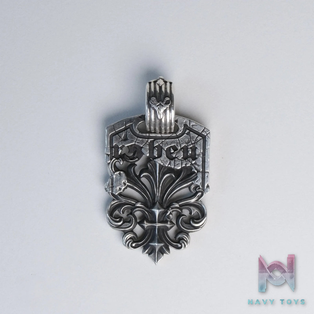 Raven Studio (silver jewelry) – Original Exclusive Medieval Gothic “Glory” Cross Pendant Original