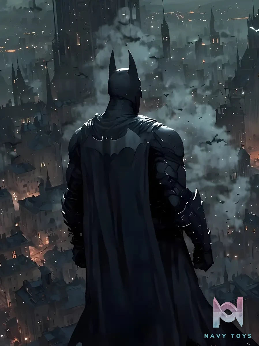 Xing Kong Studio – DC The Dark Knight Batman Gotham City Wall Art Print