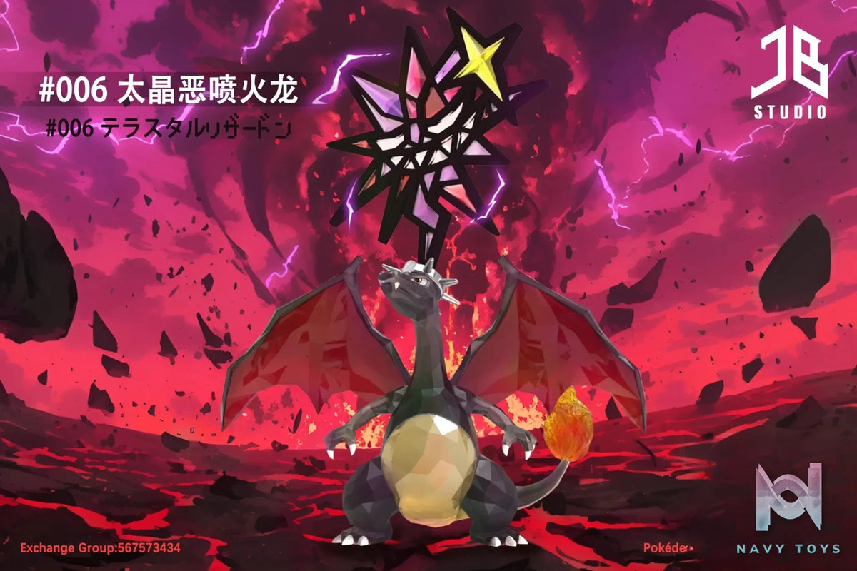 JB Studio – Pokémon Terastal Dark type Charizard