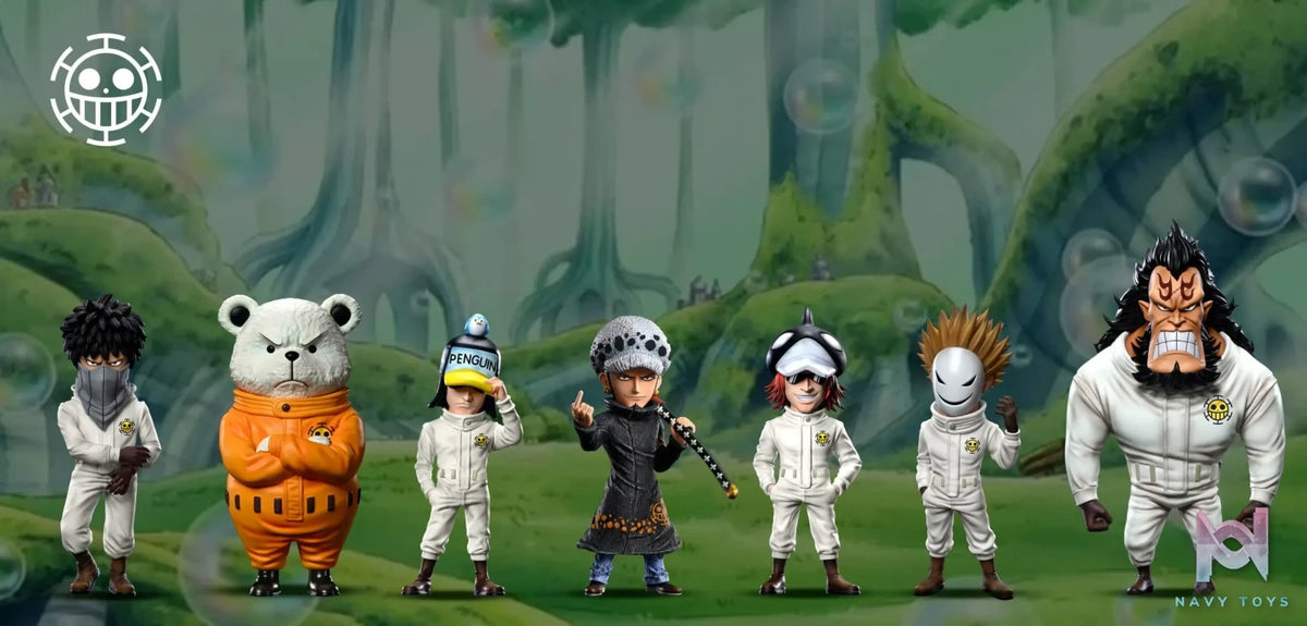 A+ Studio – One Piece Heart Pirates Uni & Hakugan