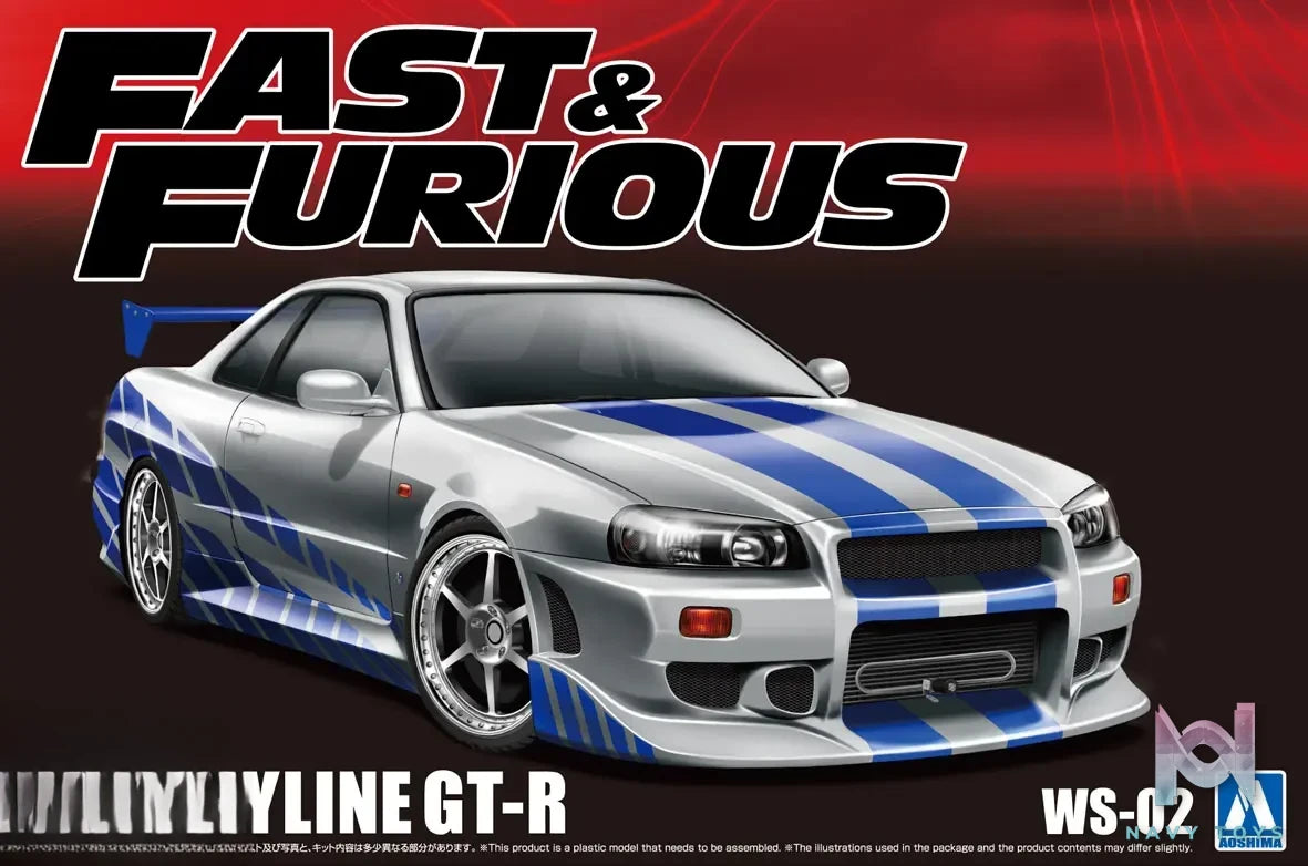 AOSHIMA – 1/24 Scale Car Model #18 (Licensed)