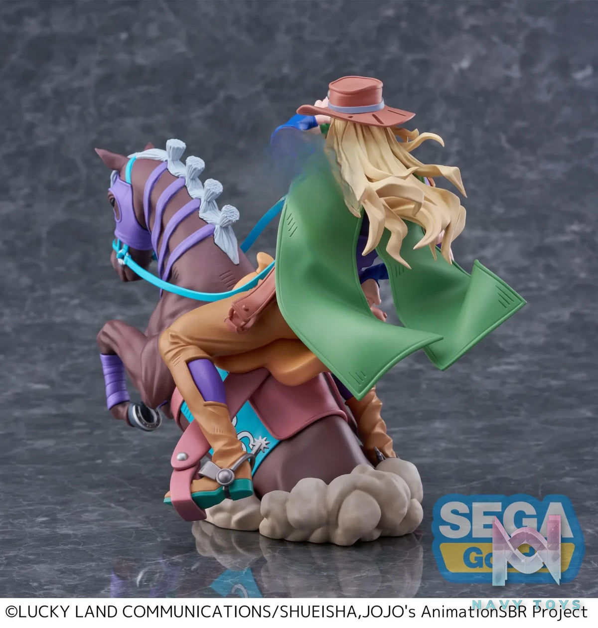 SEGA – XrossLink MAX Anime “STEEL BALL RUN JoJo’s Bizarre Adventure” Figure Johnny Joestar X Gyro Zeppeli (Licensed)
