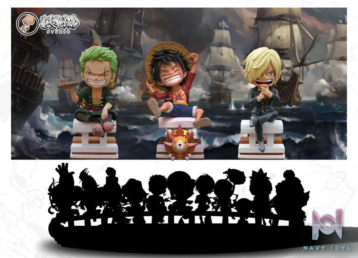 ShowHand Studio – One Piece All Straw Hat Pirates – Zoro & Sanji