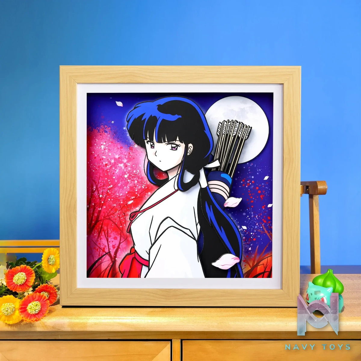 Yu Zhi Jiang Studio – Kikyo 3D Decorative Painting Inuyasha