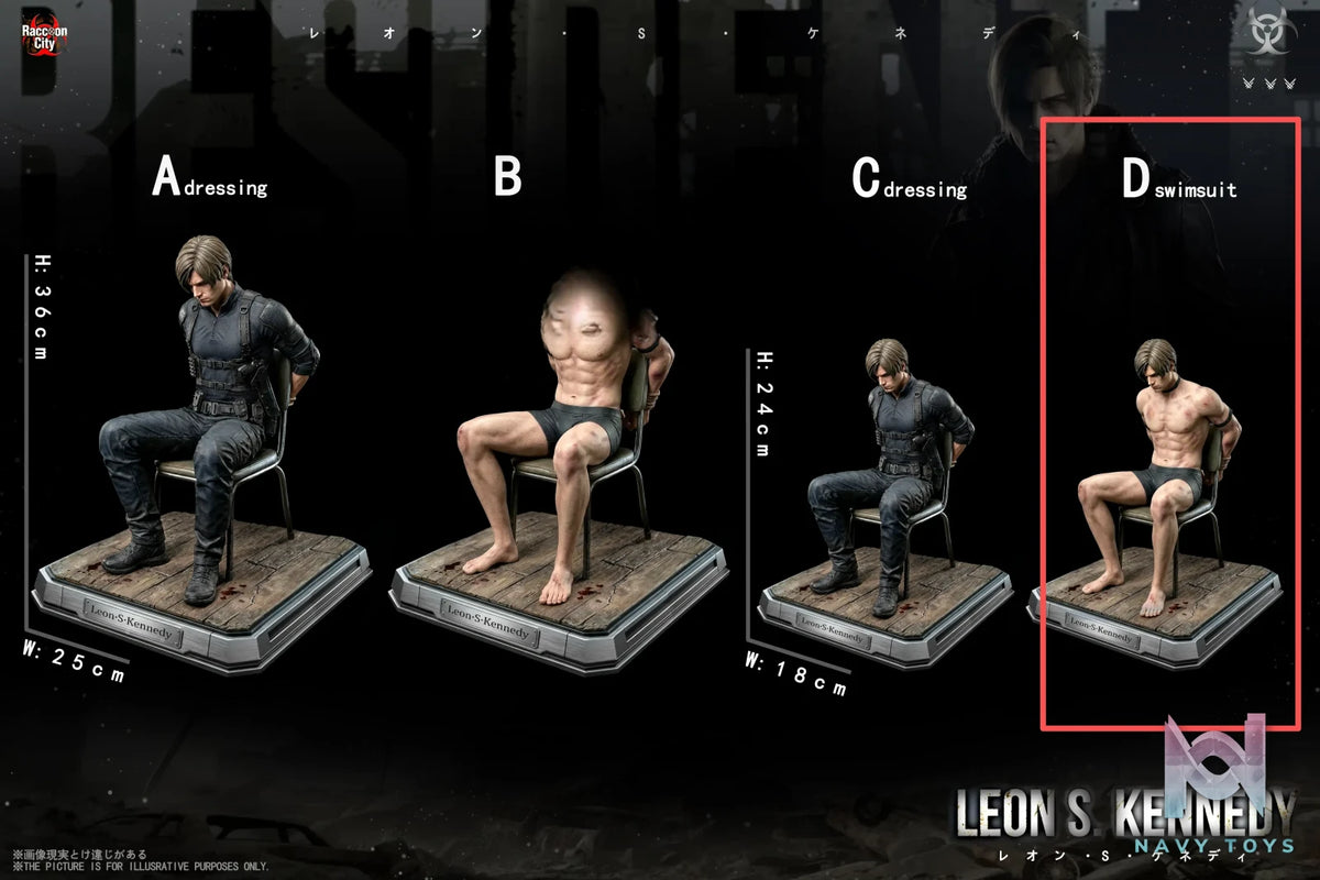 Raccoon City Studio X SUPER HERO Studio – Leon Scott Kennedy Resident Evil 9