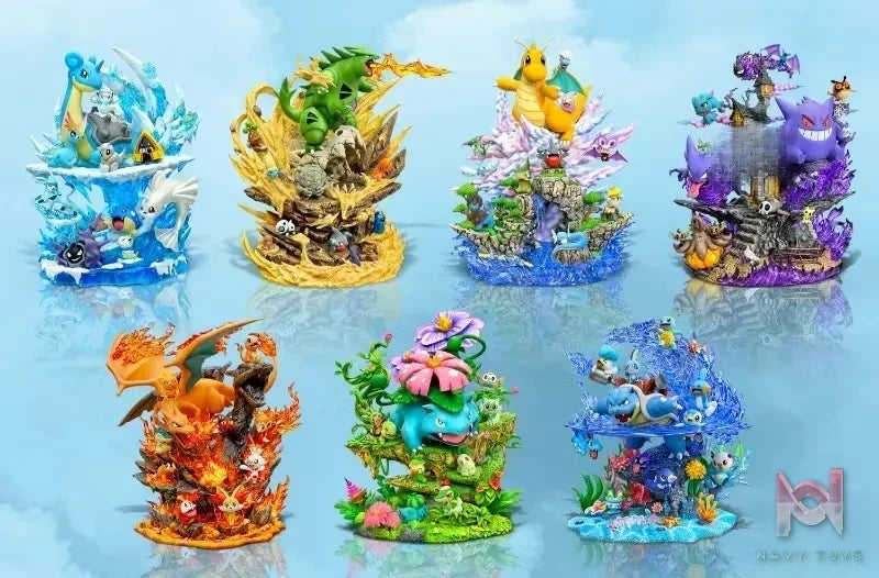 EGG Studio – Pokémon Tyranitar Desert Series Environment Pokémon Statue