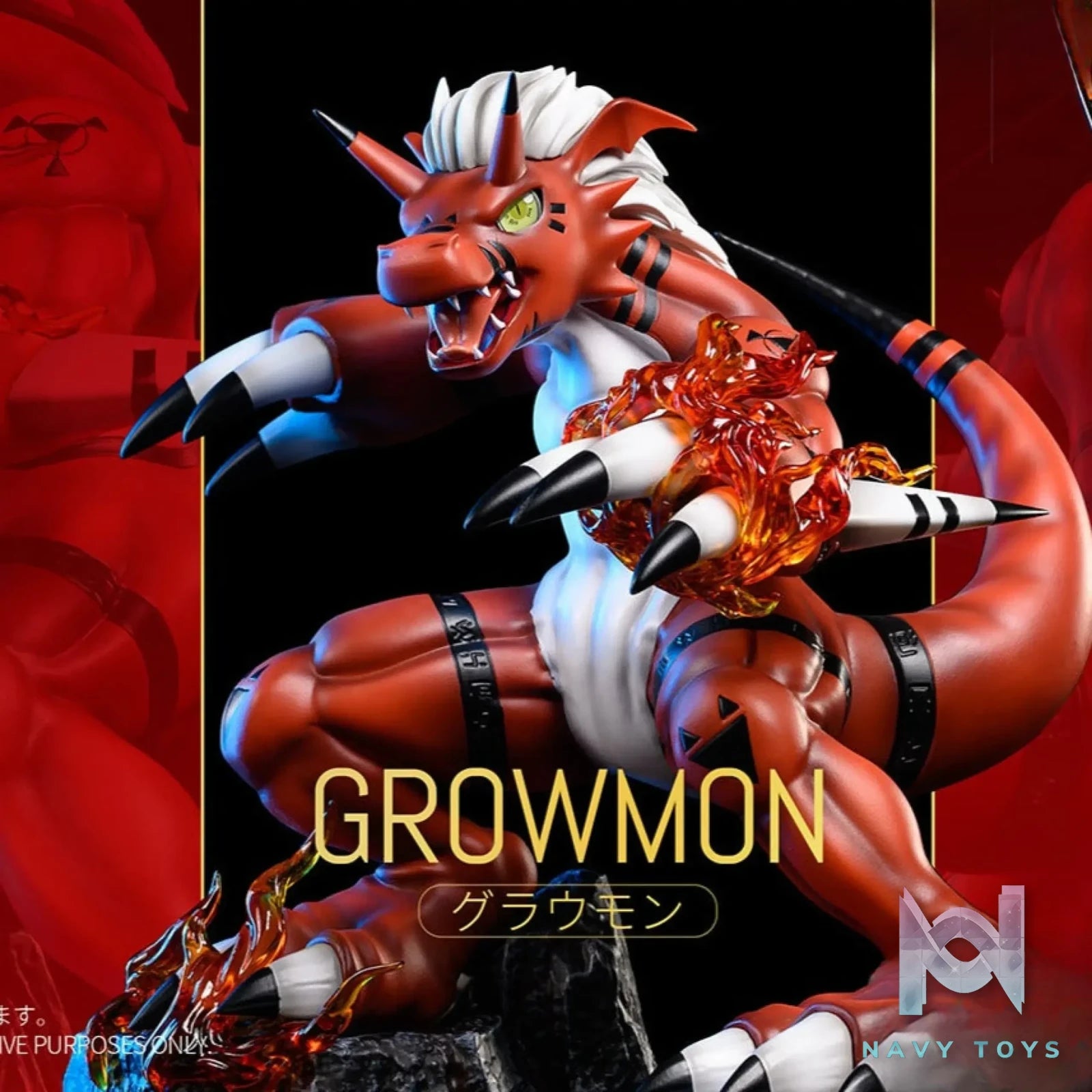Digimon 3rd Generation-Growmon – T1 Studio | Navy Toys