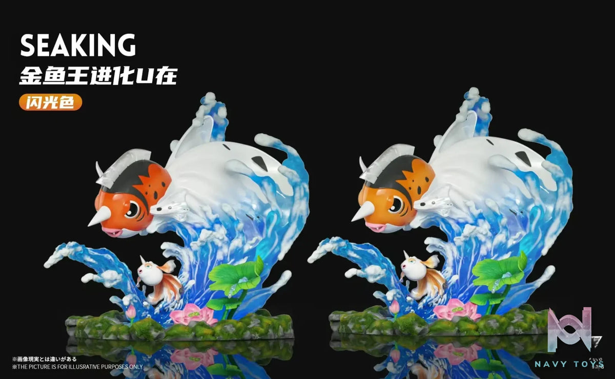 Wonder Studio – Pokemon Lapras & Seaking Evolution Group