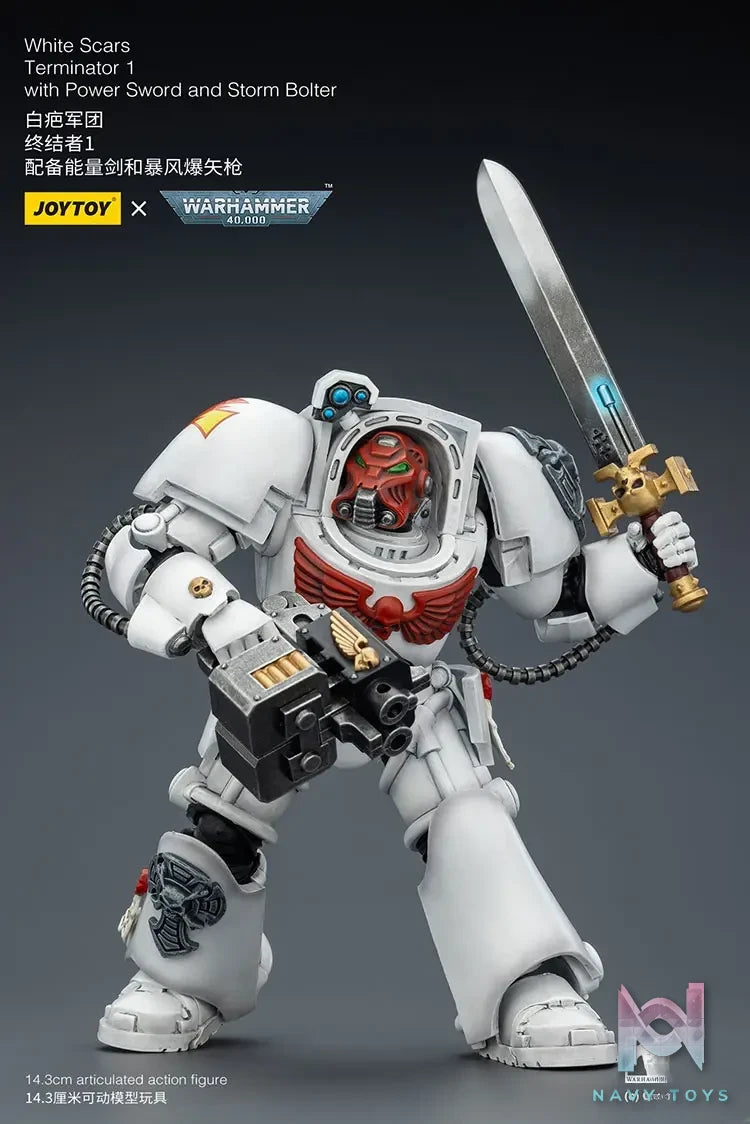 JOYTOY – White Scars Terminator 1 X 2 X 3 JT03189 JT03196 JT03202 (Licensed)
