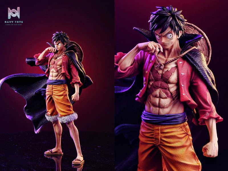 Luffy Action Figure Gear 1th: Base Form Guide - Navy Toys