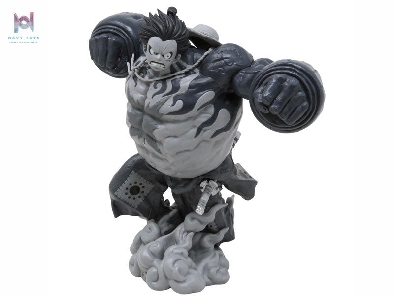 Super Master Stars Piece The Monkey D. Luffy Gear 4 Version Guide - Navy Toys