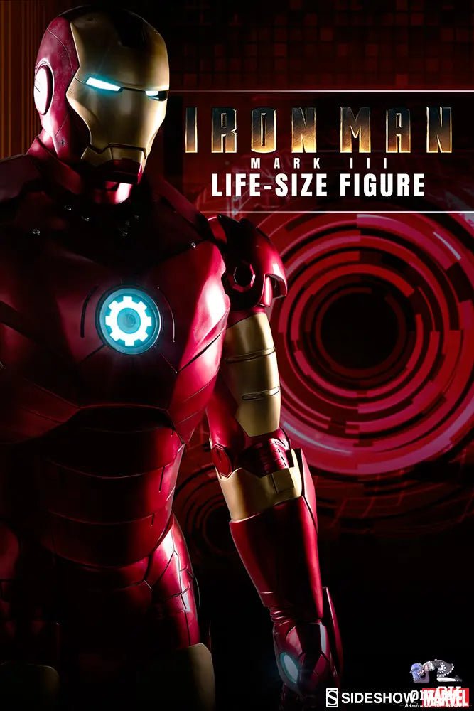Sideshow Collectibles - Marvel Iron Man Mark III 400310 (Licensed) resin statue Navy Toys anime figure