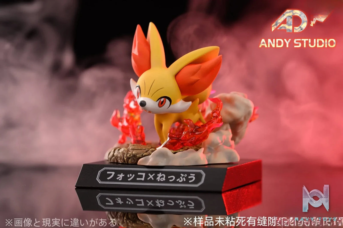 ANDY Studio – Pokémon Skill Museum #5: Fennekin × Heat Wave