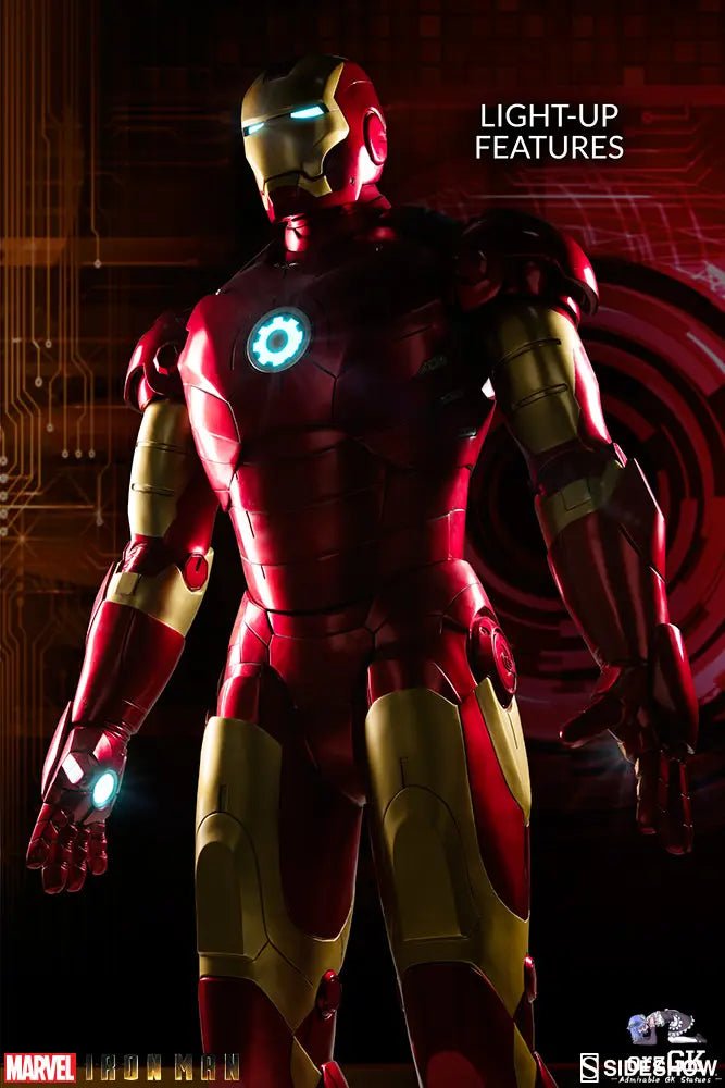 Sideshow Collectibles - Marvel Iron Man Mark III 400310 (Licensed) resin statue Navy Toys anime figure