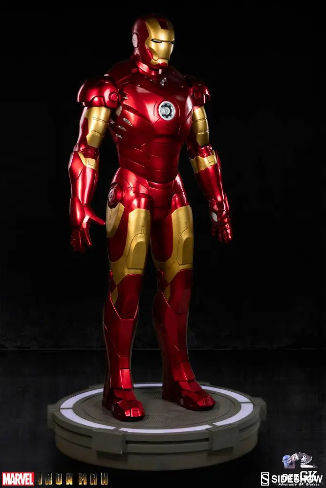 Sideshow Collectibles - Marvel Iron Man Mark III 400310 (Licensed) resin statue Navy Toys anime figure
