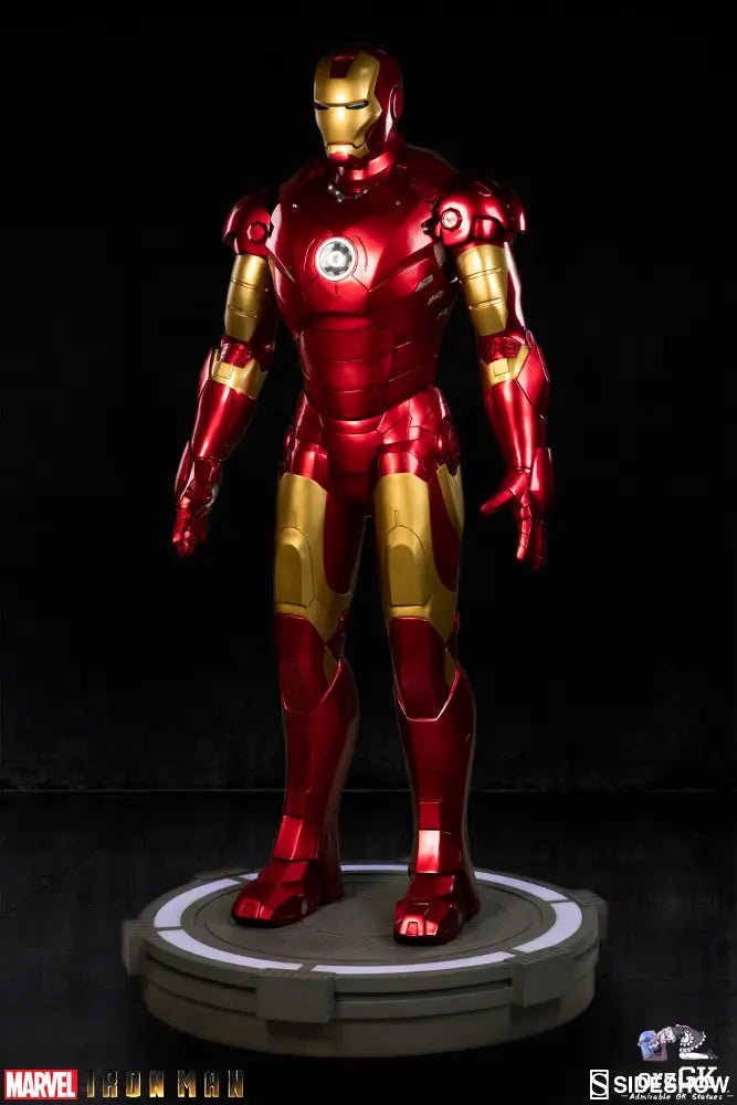 Sideshow Collectibles - Marvel Iron Man Mark III 400310 (Licensed) resin statue Navy Toys anime figure