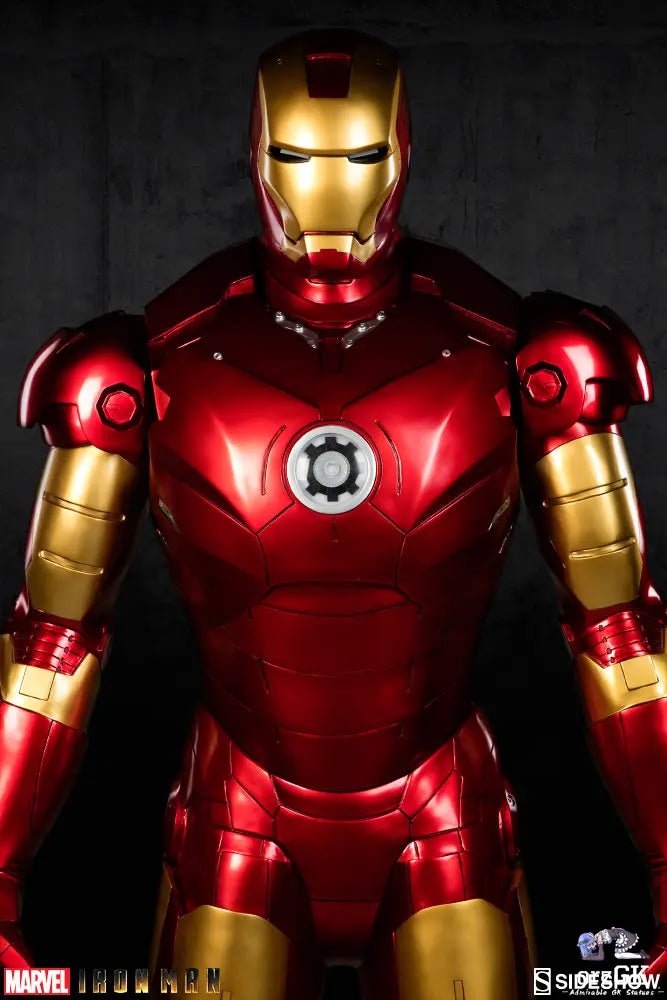 Sideshow Collectibles - Marvel Iron Man Mark III 400310 (Licensed) resin statue Navy Toys anime figure