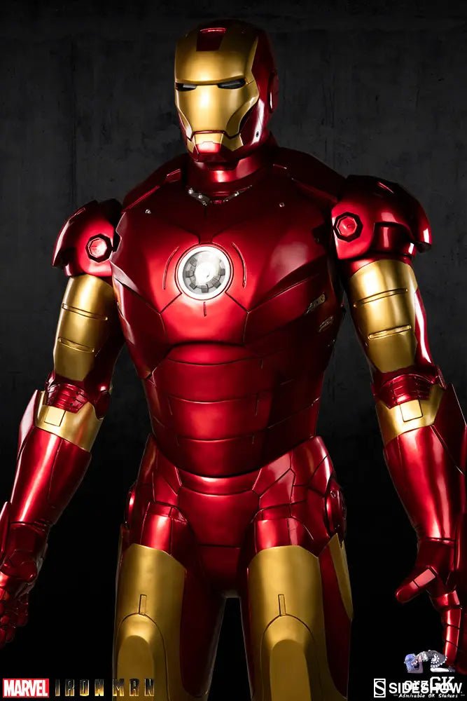 Sideshow Collectibles - Marvel Iron Man Mark III 400310 (Licensed) resin statue Navy Toys anime figure