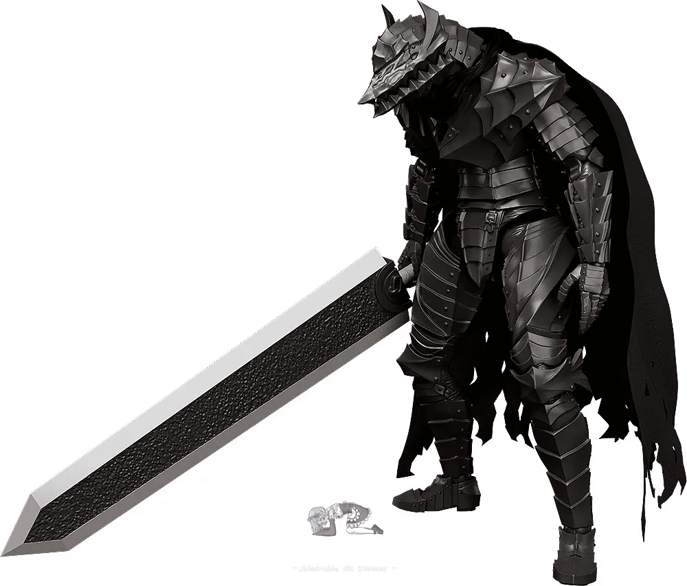 Max factory - PLAMATEA Berserk Guts: Berserker Armor Ver. Plastic Model (Licensed) resin statue Navy Toys anime figure