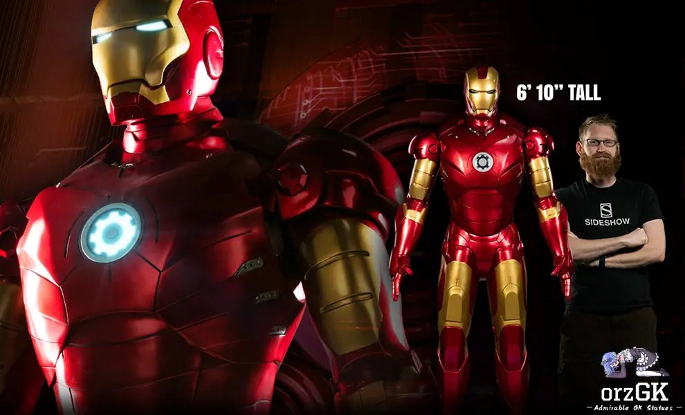 Sideshow Collectibles - Marvel Iron Man Mark III 400310 (Licensed) resin statue Navy Toys anime figure