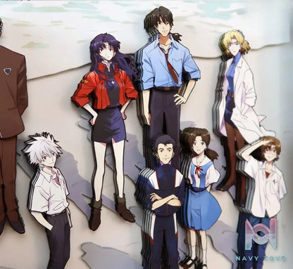 KALA HOME Studio – Neon Genesis Evangelion Multiple Characters #03 3D Decorative Painting Neon Genesis Evangelion