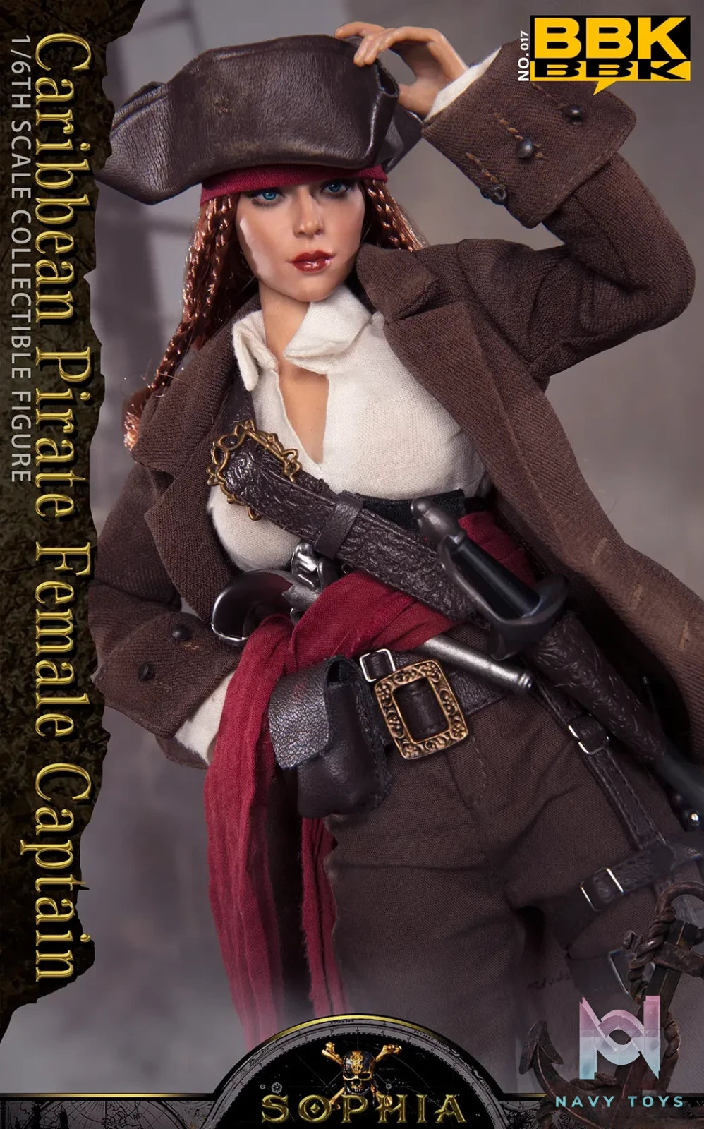BBK Studio – Pirates of the Caribbean Captain Sophia BBK017