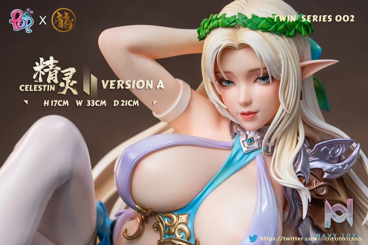 Dragon Studio & POP Studio – Kuroinu Twin Series 002 Kuroinu & Elf