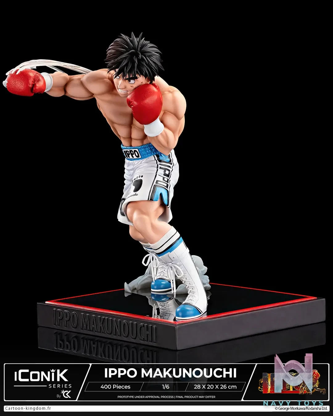Cartoon Kingdom Studio – Hajime no Ippo – Makunouchi Ippo Iconik 1/6 Statue (Licensed)
